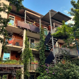 Apartments in Berlin, Germany with solar panels installed3