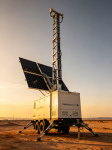Autonomous solar power station