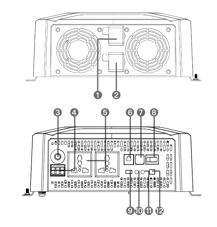 IC24-3KW All-in-one Solar Inverter (1)