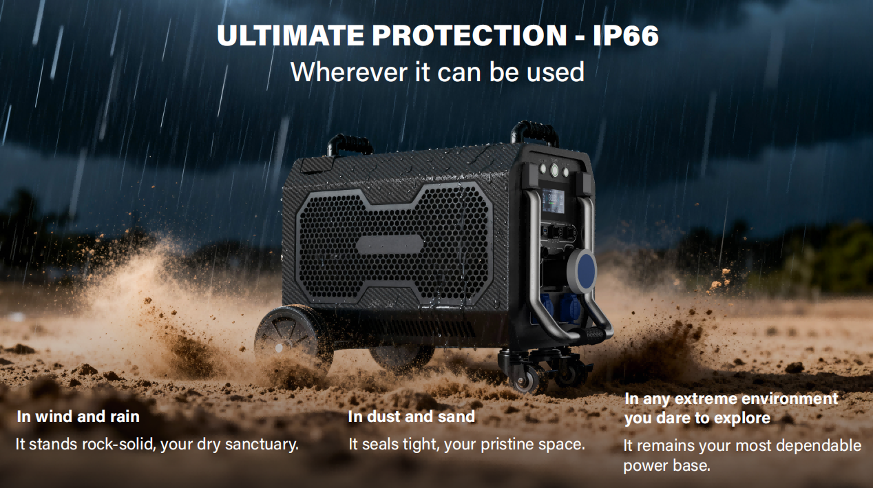 IP66 dustproof and waterproof energy storage battery for new energy applications