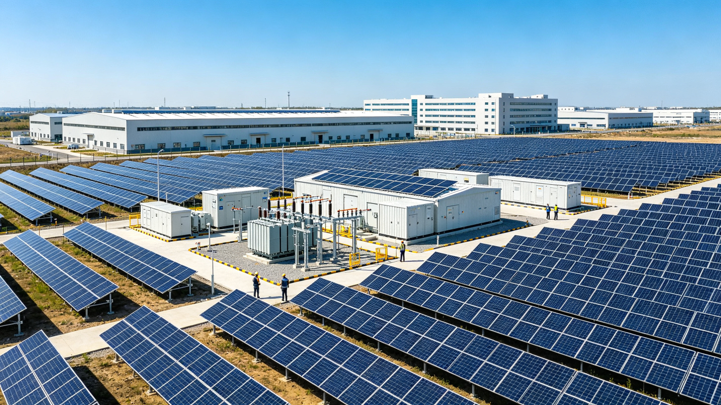 Implementation of Green Power commercial and industrial energy storage project