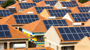 Photovoltaic panel energy storage battery