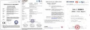 Solar Battery Certifications