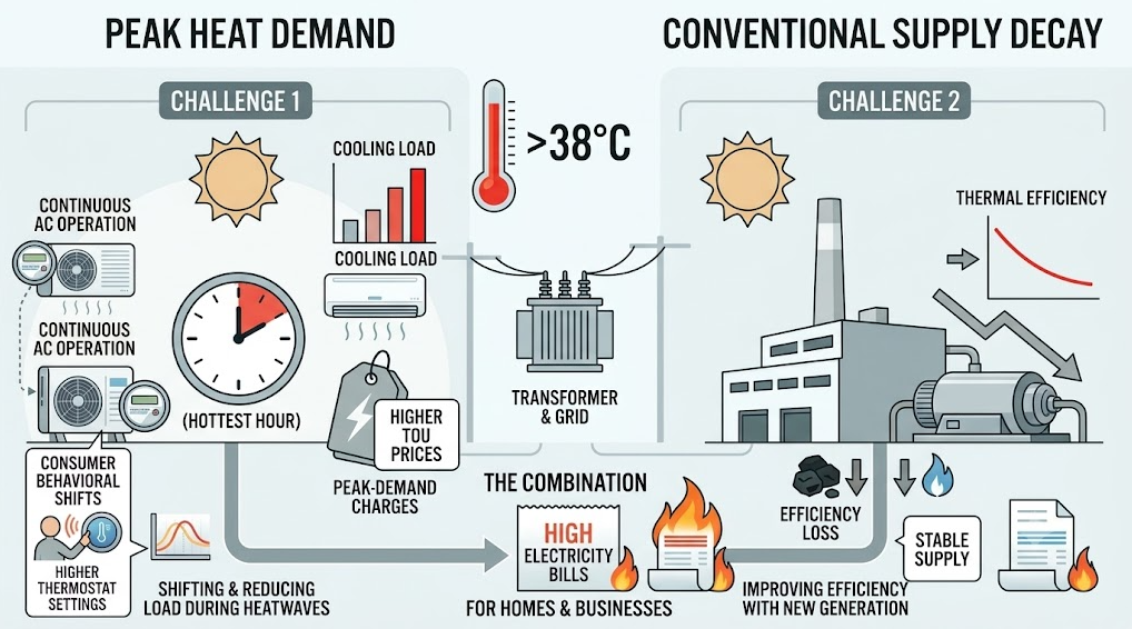 Why Do Electricity Bills Skyrocket During Heatwaves